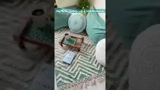 Wait for the corner transformation! #style #blueroom #blueaesthetic #homedecor #cosycorner #rug #diy