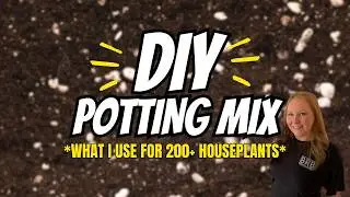 Breaking Down My DIY Potting Mix 2026| FoxFarm, Bark, Perlite & More 🪏