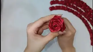 How to make ribbon flowers | Easy crafting ideas | Art with Sahifa ✨