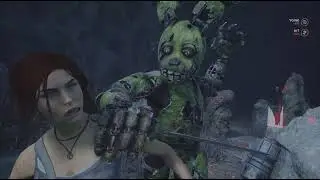 Full Lara Croft team VS My Springtrap (Dead By Daylight)