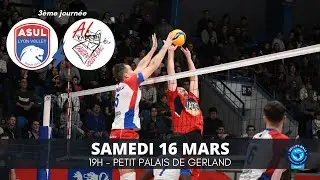 ASUL Lyon Volley / AL Caudry | Playdown Élite | Journée 3 | 16/03/2024