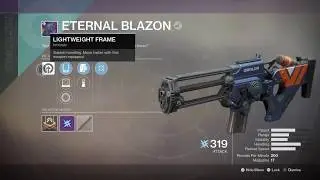 Destiny 2 Curse Of Osiris- Eternal Blazon New Legendary Omolon Scout Rifle