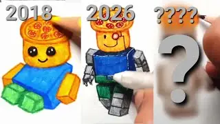 Evolution of Noobini Pizzanini Roblox | Drawing 