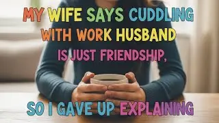 My wife says cuddling with her work husband is just friendship, so I gave up explaining.