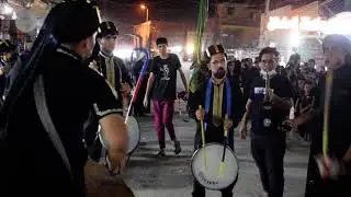 استعراض موكب رجال العباس عليه السلام ⚫⬛ ليله السادسه من محرم الحرام ⚫ ليله الاصحاب