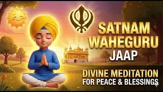 Satnam Waheguru Simran | Naam Simran | Calm Mind &bull; Sleep &bull; Inner Peace