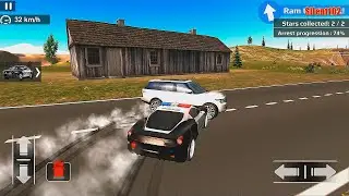 Crime City Police Car Driver - 4x4 Police Offroad Jeep SUV Simulator #2 - Android Gameplay