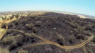 Neal Road Fire aftermath filmed with a drone (Paradise, Ca)