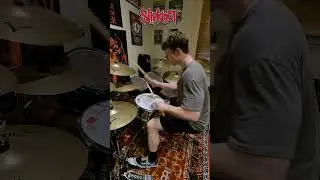 Wait and bleed drum cover #shorts #slipknot #drumcover #metal
