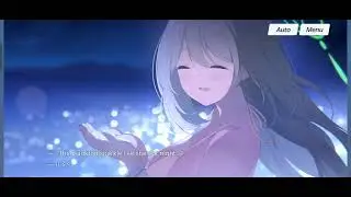 Getting Nonomi (Swimsuit) 2D Live Recollection Lobby from MomoTalk in Blue Archive.