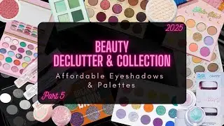 Makeup Collection & Declutter | Affordable Eyeshadows & Palettes