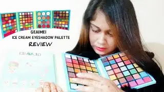 GEAIMEI | ICE CREAM | 4 IN 1 | EYESHADOW PALETTE (REVIEW)