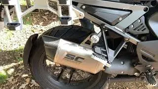 BMW R1300GS Adventure 2025 года с проектом SC в Ньюлендс-Корнер