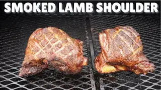 Smoked Lamb Shoulder on the Workhorse Pits 1️⃣9️⃣7️⃣5️⃣ 🔥🔥🔥