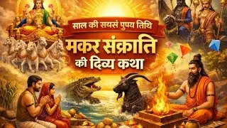मकर सक्रांति व्रत कथा । story makar sakranti # surydev shanidev yamraj ki katha 
