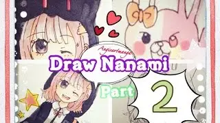 Coloring Anime Girl with Copic (Draw nanami chiaki)