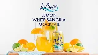 Lemon White Sangria Mocktail