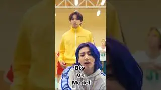 BTS vs Model wearing it #btsshorts #army