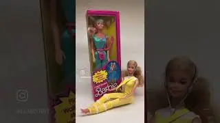 Great Shape Barbie & Music Lovin&rsquo;Barbie 80&rsquo;s Dolls #barbie #barbiemovie #greatshapebarbie #80stoys