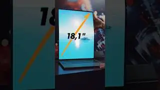 LAPTOP con DISPLAY PIEGHEVOLE 😱 #Lenovo #laptop #shorts