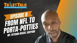 ToiletTalk Episode 8 - Empowering Story From NFL Veteran on Starting a Business