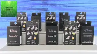Обзор распаковки летних значков для обмена подарочными коробками Disney Loungefly | CollectorCorner