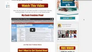 How to Make Money with My Cash Freebies