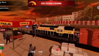 Indian Railways ki Real Feelings!🚂 | WAP7 High Speed Action | Indian Train Simulator🛤️