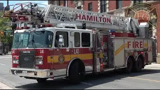 Hamilton Fire, ON - E1, R1 & L1 Dumping Station 1.