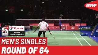R64 | MS | Jonatan CHRISTIE (INA) [4] vs. Rajiv OUSEPH (ENG) | BWF 2019