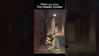 Classic Knife Vanilla Combo knife+gloves+agent #cs2 #cs2skins