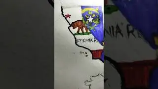 The flag of Utah in my U.S state #map #art