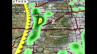 Possible severe weather expected in Green Country Monday