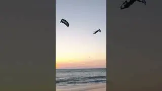 Sunset Kitesurfing in Tarifa, Spain: Pursuit of Happiness