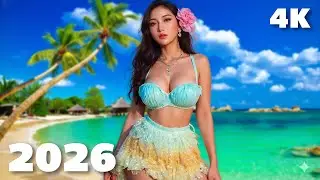 Tropical Deep House Vocal Chill Mix 2026 🌴 Best Summer Beach Vibes 4K UHD By XDeep Music