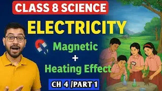 Class 8 Science Chapter 4 | Electricity (Magnetic & Heating Effect) | NCERT 2025-26 |part1