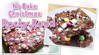 No Bake Christmas Rocky Road | Hubby to the Rescue! | KC Mum Life