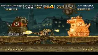 Metal Slug 2 1998 gameplay 2 players