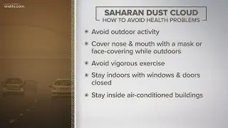 How Saharan dust can impact health of Louisiana residents