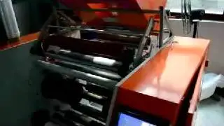 Fully auto pre stretching oscillating rewinding machine hemmed edge