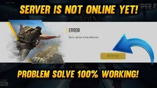 Server is not online Yet Problem Solve Free Fire