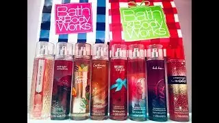 ميستات Bath & Body works 🍓🍡🍭 المفضله ليا وشرح ريحة كل ميست فيهم بالتفصيل 🧚‍♀️🌺
