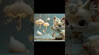 🌧️ The Umbrella Maker &mdash; Gentle Rain & Warm Light | Cozy Relaxing ASMR Video