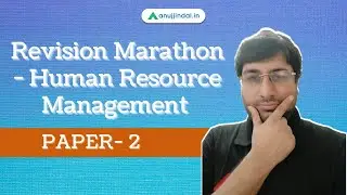 Revision Marathon - Human Resource Management | Paper 2 | UGC NET 2020 | Day 166 - by Shubham Sir
