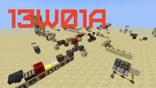Snapshot 13w01a - The Redstone Update!
