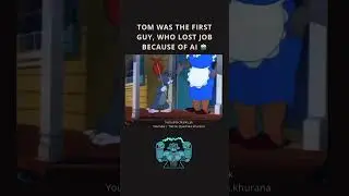 Poor tom was the first one to loose the job to a machine or a bot 🤖 #programmer #ai