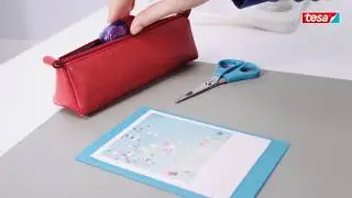 tesa&reg; Mini Permanent Glue Roller ecologo&reg;