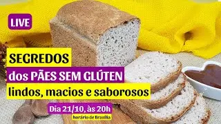 Como deixar os pães sem glúten lindos, macios e deliciosos?