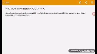 Phinery'Yee! Seni &ccedil;ok seviyorumm