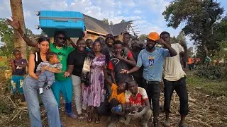 13th DAY , GrandMa Goes for a Massage , Pedicure and Facial, Village Celebrates (Kenya Africa ) !!!